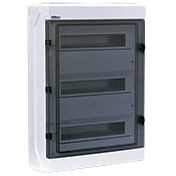 ELEKTRO PLAST OPATÓWEK Rozdzielnica plastikowa natynkowa 54 moduły (3x18) N+PE IP65 RH-54/3 /Drzwi dymne/