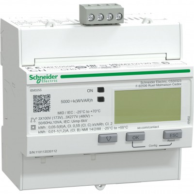SCHNEIDER PowerLogic Licznik energii trójfazowy 5A kl 0,5S MID Modbus
