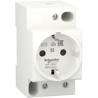 SCHNEIDER Gniazdo modułowe Acti9 iPC-DE na szynę DIN 16A 250V