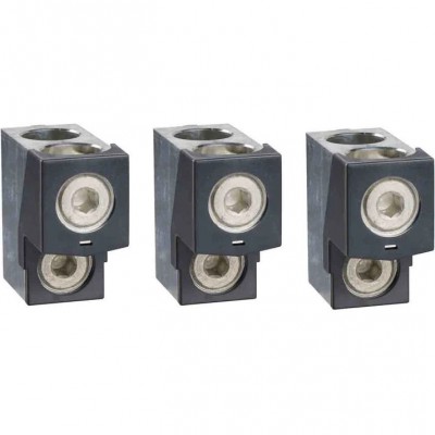 SCHNEIDER Zestaw zacisków aluminiowych 2x /35-240mm²/ do NSX400/630 składający się z 3 sztuk