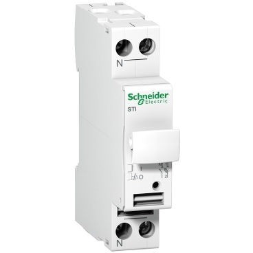 SCHNEIDER A9N15646 Podstawa bezpiecznikowa STI-10,3x38-1N 500V 1P+N
