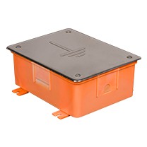 ELEKTRO PLAST OPATÓWEK Puszka do złącza odgromowego, dekiel ze stali nierdzewnej INOX PZO
