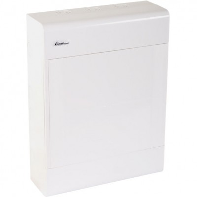 ELEKTRO PLAST OPATÓWEK Rozdzielnica plastikowa natynkowa 24 moduły (2x12) N+PE IP40 SRN-24/B /Drzwi białe/