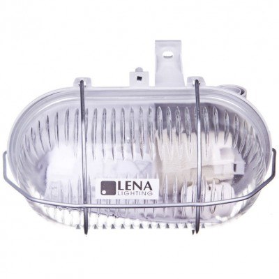 LENA LIGHTNING 121173/EU Oprawa kanałowa z osłoną E27 230V IP44 OVAL 60 SIMETAL