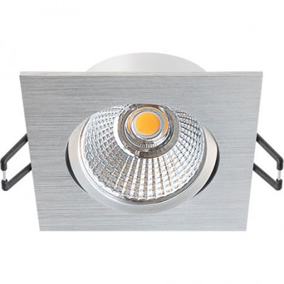 RGB TECHNIK Sufitowa oprawa punktowa ruchoma GU5.3 6W 620lm 3000K IP20 NEO AS Aluminium szczotkowane