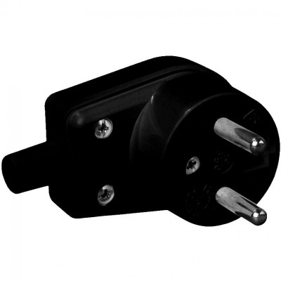 ELEKTRO-PLAST NASIELSK Wtyczka kątowa z uziemieniem 16A 250V WB-6 3300-02