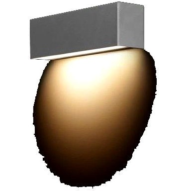 NOWODWORSKI 6354 KINKIET STRAIGHT WALL SILVER XS 26CM 6354
