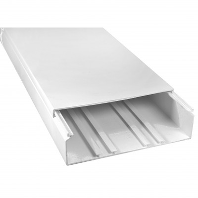 AKS ZIELONKA Kanał elektroinstalacyjny KE 60/210 /60x210x2000mm/ Biały