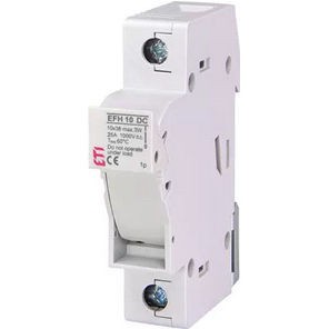 ETI Podstawa bezpiecznikowa EFH 10 DC 1000V 10x38 25A 1P do instalacji fotowoltaicznych