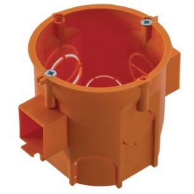 PAWBOL A.0006LP Puszka podtynkowa instalacyjna głęboka z wkrętami łączona PK-60 LUX /63x62x60mm/