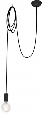 NOWODWORSKI 6792 Lampa wisząca wewnętrzna SPIDER czarny 1xE27