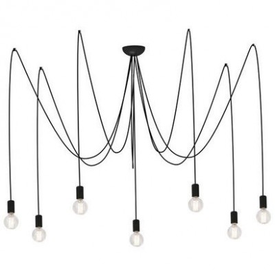 NOWODWORSKI Lampa pająk SPIDER BLACK VII 6785