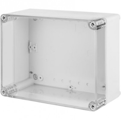 ELEKTRO-PLAST NASIELSK Puszka natynkowa hermetyczna INDUSTRIAL IP65 z przezroczystą pokrywą IK07 /170x135x107mm/ Szary