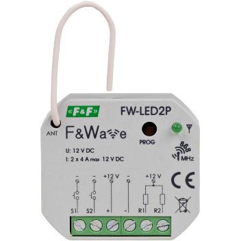 F&F Dwukanałowy sterownik FW-LED2P