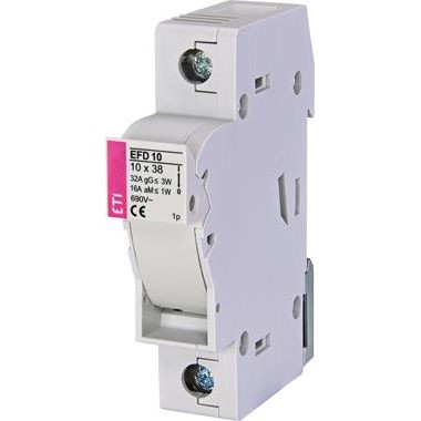 ETI Rozłącznik bezpiecznikowy EFD 10 1p 32A 690V AC /10x38mm/