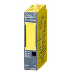 SIEMENS Moduł 4 wyjść binarnych 24V DC 2A PROFISAFE DP BU-A0 ET 200SP