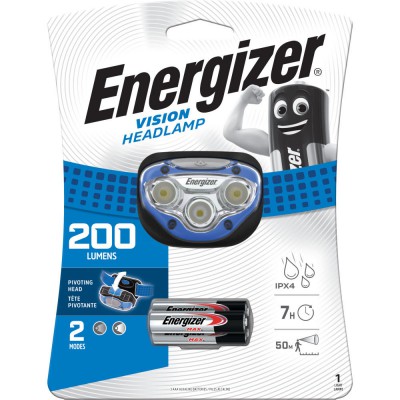 ENERGIZER Latarka czołowa Energizer Head Torch Vision Headlight 3xAAA 200 lm