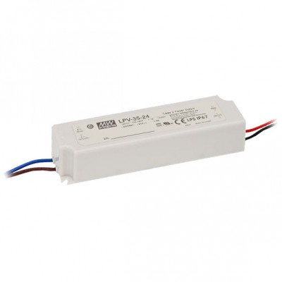 PULSAR Zasilacz LED 35W 1,5A 90-264V AC / 127-370V DC 24V