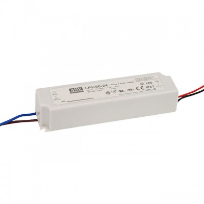 PULSAR Zasilacz LED 60W 2,5A 90-264V AC / 127-370V DC 24V