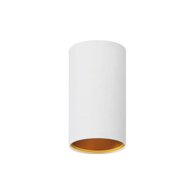 WOJNAROWSCY Oprawa natynkowa tuba CHLOE GU10 SLIP005001 Biało-złoty