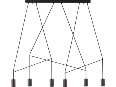 NOWODWORSKI 9675 Oprawa sufitowa wewnętrzna IMBRIA czarny