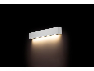 NOWODWORSKI 7568 Lampa zewnętrzna STRAIGHT WALL biały LED