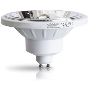 RGB TECHNIK Żarówka LED Spotlight AR111 12W GU10 3000K WW