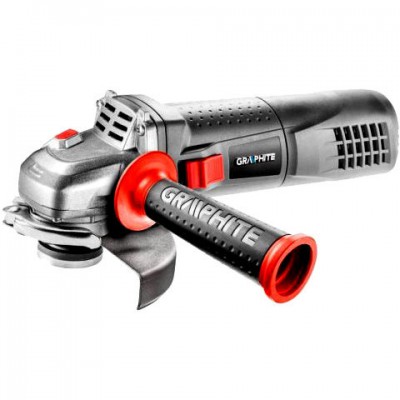 TOPEX 59G110 SZLIFIERKA KĄTOWA 1100W, TARCZA 125 X 22.2 MM, OBROTY 11 000 MIN GRAPHITE 59G110