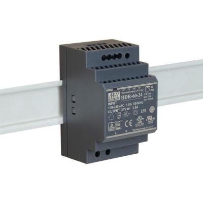 PULSAR Zasilacz na szyne DIN 60W 2,5A 85-264V AC / 120-370V DC 24V