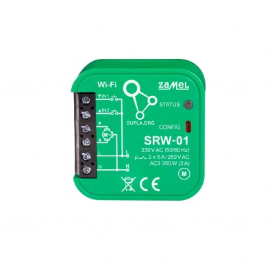 ZAMEL SPL10000004 Sterownik rolet WI-FI Supla SRW-01