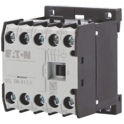 EATON Miniaturowy stycznik mocy DILEM-01-EA 9A 230V AC 4kW 3P 1R /230V 50Hz, 240V 60Hz/
