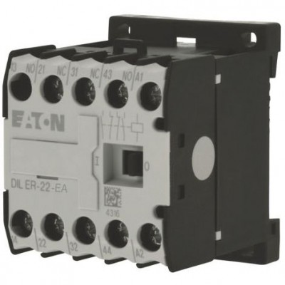 EATON Miniaturowy stycznik mocy DILER-22-EA 3A 230V AC 1,5kW 2Z+2R /230V 50Hz, 240V 60Hz/