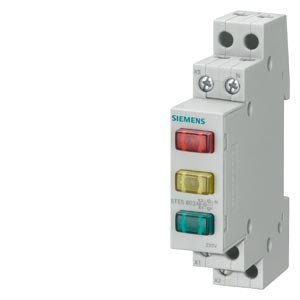 SIEMENS 5TE5803 Lampka kontrolna LED 1M czerwona/żółta/zielona 230V AC 5TE5