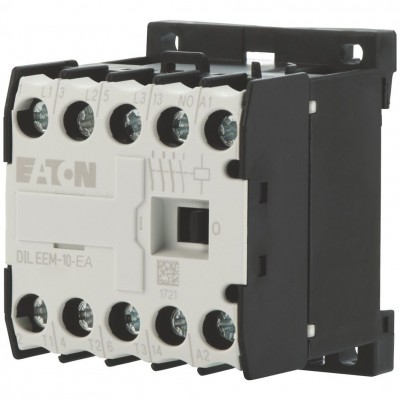 EATON Miniaturowy stycznik mocy DILEEM-10-EA 6A 230V AC 3kW 3P 1Z /230V 50Hz, 240V 60Hz/