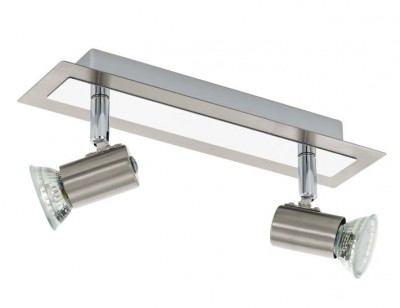 EGLO 90915 Oprawa sufitowa wewnętrzna ROTTELO nikiel satynowy chrom 2xGU10