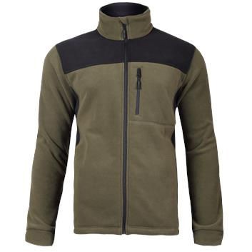 PROFIX Bluza polar L khaki-czarna LAHTI L4011603 Khaki-Czarny