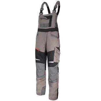 PROFIX Ogrodniczki ze wstawkami L khaki-czarne LAHTI L4060903 Khaki-Czarny