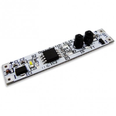 RGB TECHNIK Sterownik LED bezdotykowy ze ściemniaczaem do profilu 12V/24V DC max 60W WDM-3