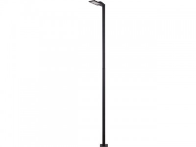 NOWODWORSKI 9125 Lampa stojąca zewnętrzna PATHWAY czarny transparentny IP44 LED 36W WW stal lakierowana aluminium lakierowane