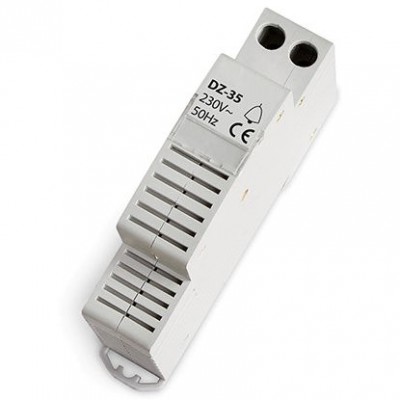 RGB TECHNIK Dzwonek modułowy na szynę TH35 5W 230V 74dB DZ-35