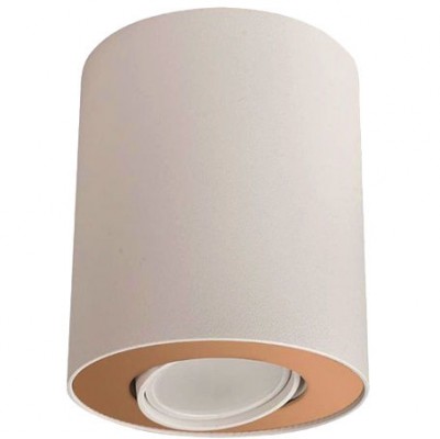 NOWODWORSKI Spot sufitowy tuba WHITE-GOLD SET 8896 Biało-złoty