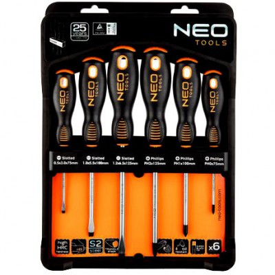 TOPEX 04-213 ZESTAW WKRĘTAKÓW 6 SZT. NEO 04-213