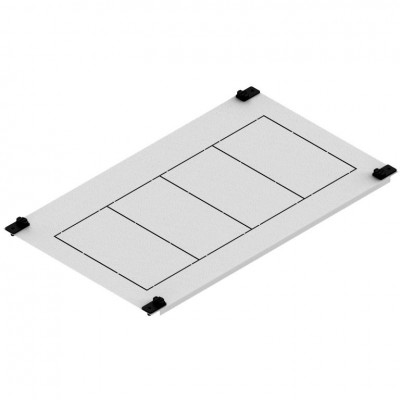 ETI 001339504 Osłona do rozłączników NH 6xKVL00 CP 3‑2 K00 /300x750mm/