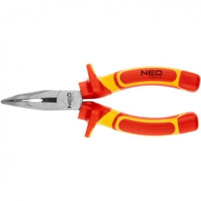 TOPEX 01-227 SZCZYPCE WYDŁUŻONE WYGIĘTE 160 MM 1000V , CRV, POLEROWANE NEO 01-227