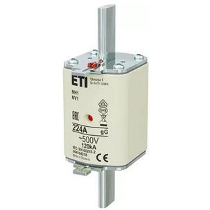 ETI Wkładka topikowa NH1 gG K 224A 500V