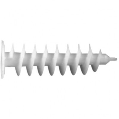 RAWLPLUG Kołek spiralny do styropianu /50mm/ Biały