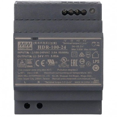PULSAR Zasilacz na szyne DIN 100W 3,83A 85-264V AC / 120-370V DC 24V