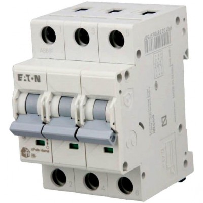 EATON Wyłącznik nadprądowy C63A 3M 3P 6kA HN-C63/3