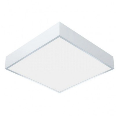 LENA LIGHTNING Plafoniera GAMMA Q LED BASIC 300 14W 1500lm 840 IP54 II kl. OPAL