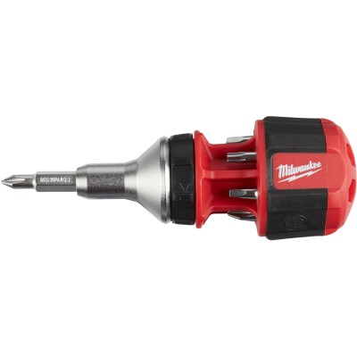 MILWAUKEE 4932471868 KOMPAKTOWY MULTI-WKRĘTAK Z GRZECHOTKĄ 8 W 1 4932471868